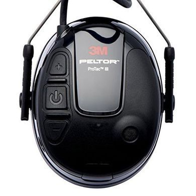 НАВУШНИКИ ЗАХИСНІ 3M PROTAC III MT13H221A З ГАРНІТУРОЮ 32 ДБ (7100088424) 7100088424 фото